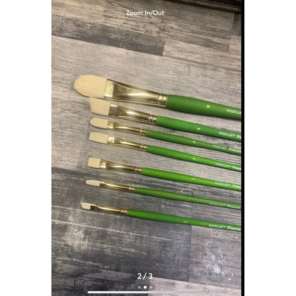 Firenze‎ Acrylic Big Bundle Professional Paint Brushes